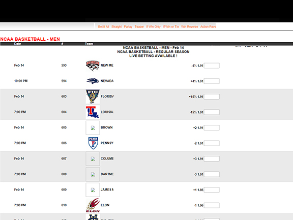 Sports Betting Software Screenshot 6